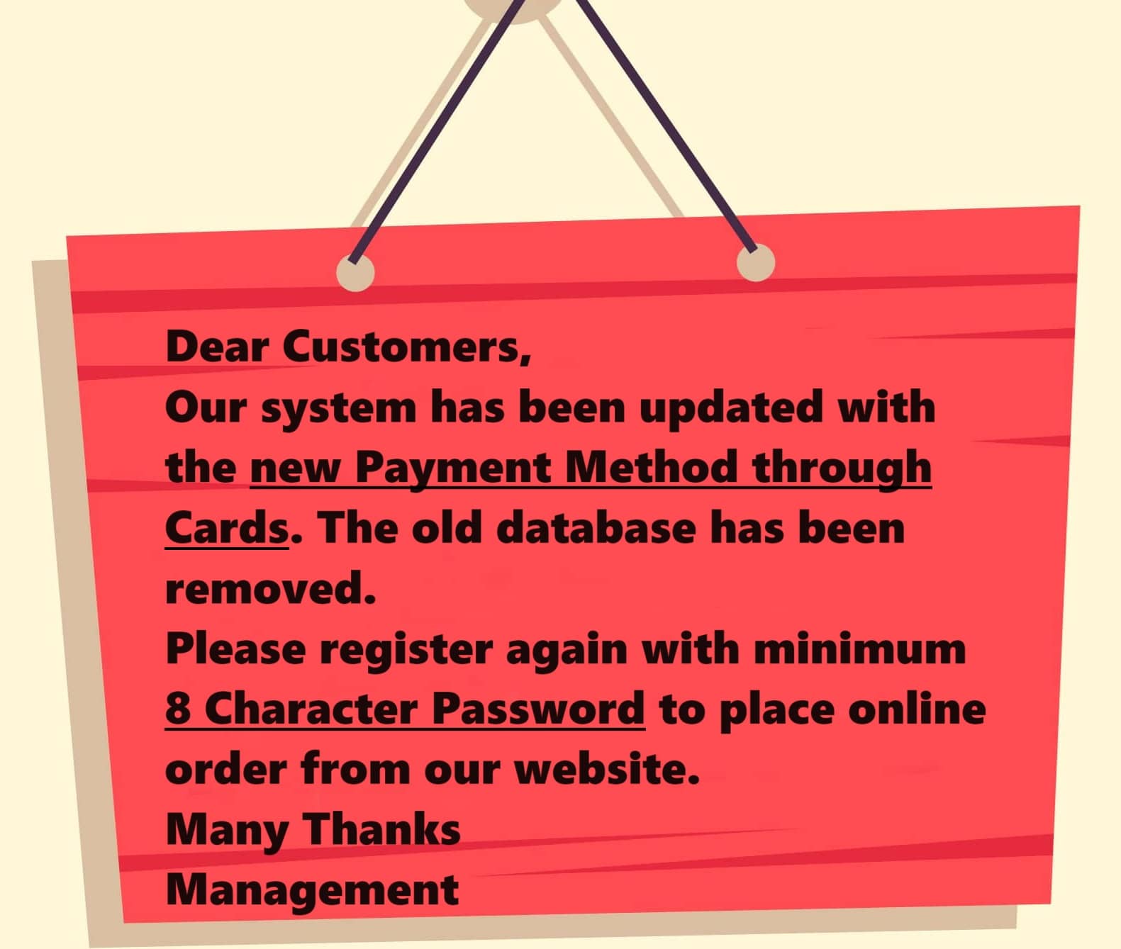 notice